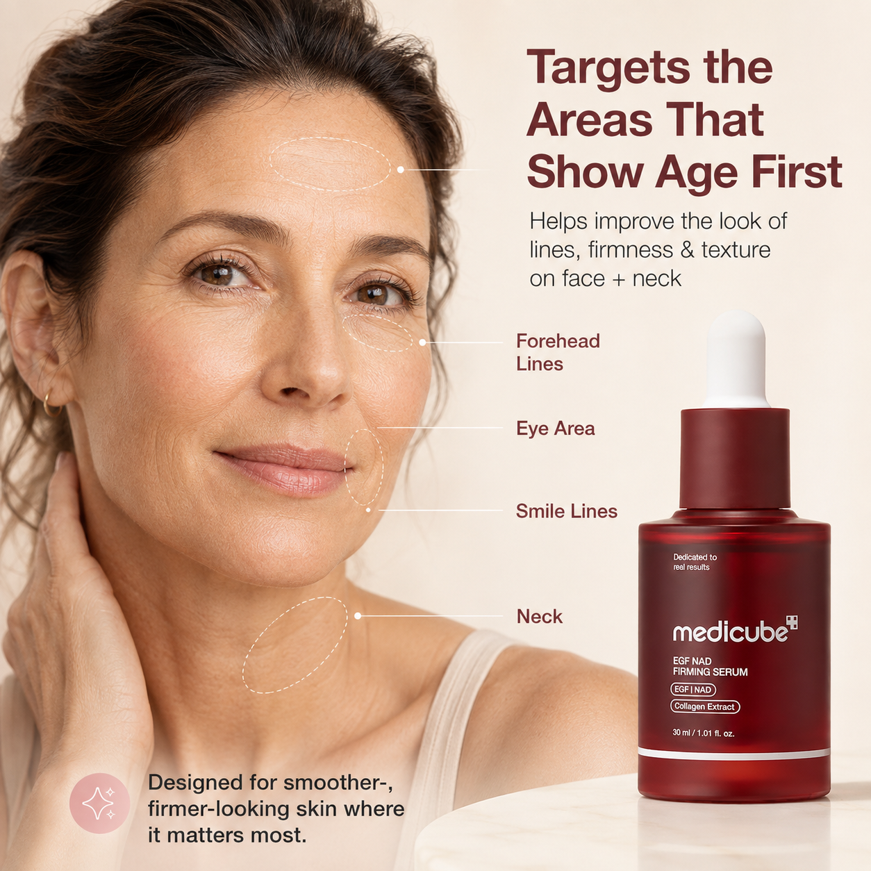 Medicube NAD + EGF Firming Serum