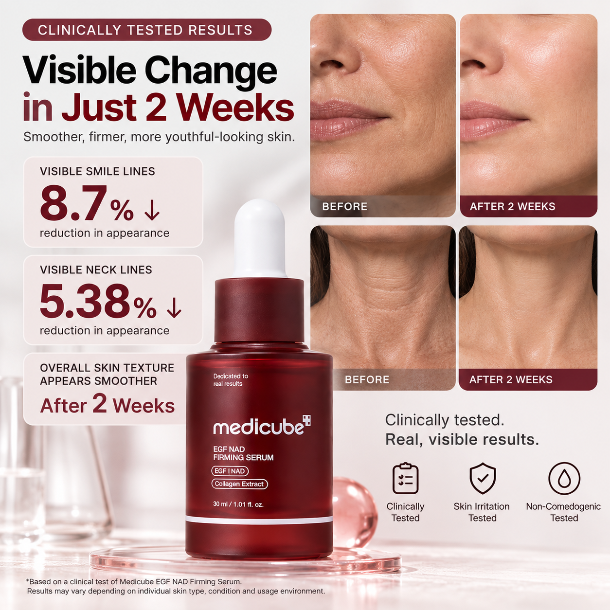 Medicube NAD + EGF Firming Serum