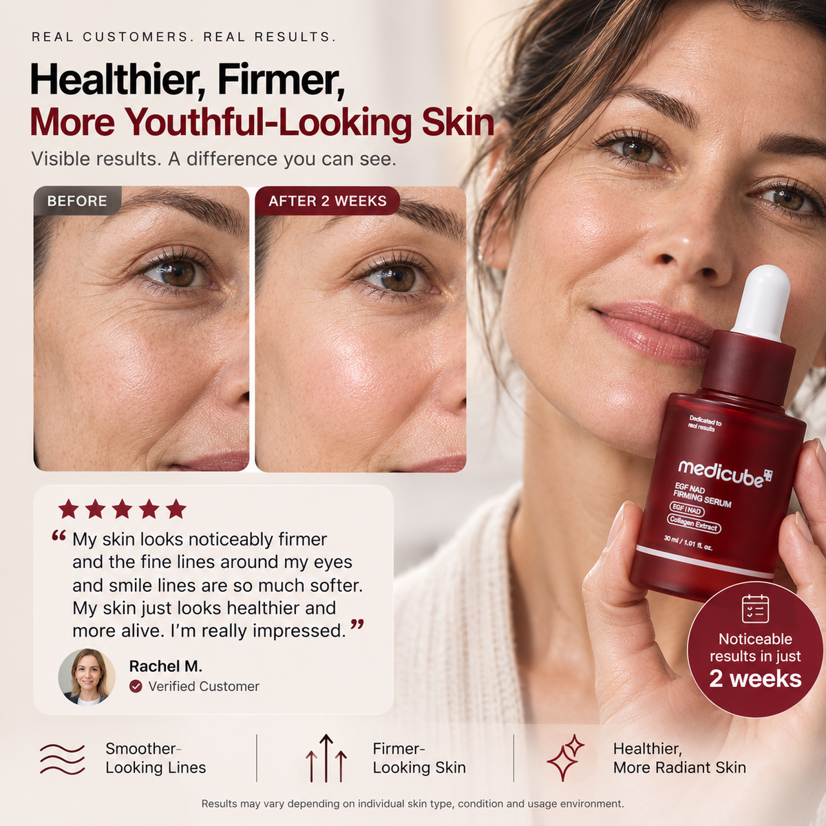 Medicube NAD + EGF Firming Serum