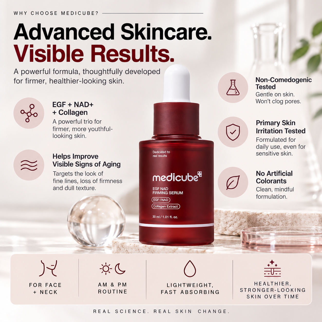 Medicube NAD + EGF Firming Serum